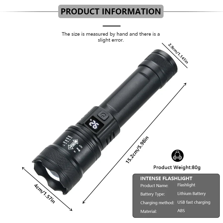 Tactical LED Flashlight